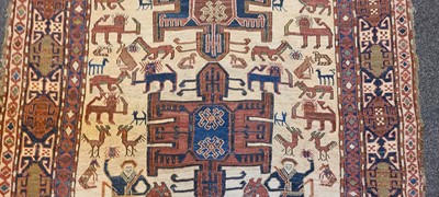 Lot 323 - A Soumak rug