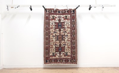 Lot 323 - A Soumak rug