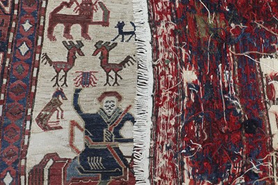 Lot 323 - A Soumak rug