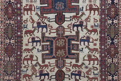 Lot 323 - A Soumak rug