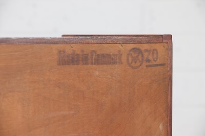 Lot 211 - A Danish rosewood writing bureau