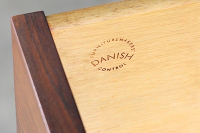 Lot 211 - A Danish rosewood writing bureau