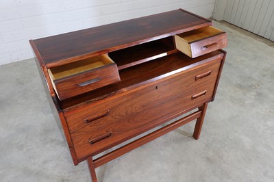 Lot 211 - A Danish rosewood writing bureau