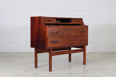 Lot 211 - A Danish rosewood writing bureau