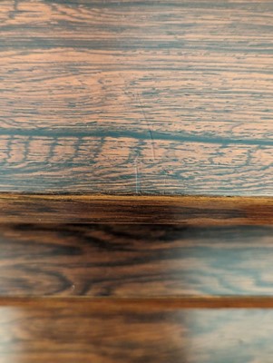 Lot 211 - A Danish rosewood writing bureau