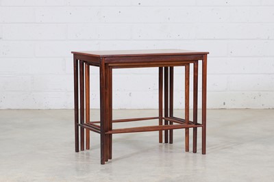 Lot 209 - A Danish rosewood nest of tables