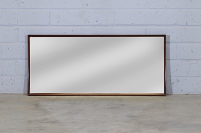 Lot 210 - A Danish rosewood mirror
