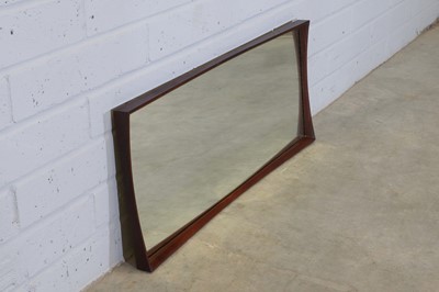Lot 210 - A Danish rosewood mirror