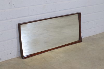 Lot 210 - A Danish rosewood mirror