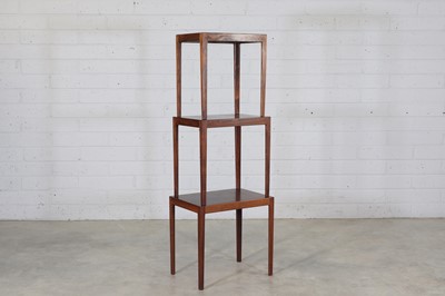 Lot 204 - A Danish rosewood nest of tables