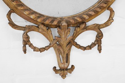 Lot 19 - A George III gilt-gesso pier mirror
