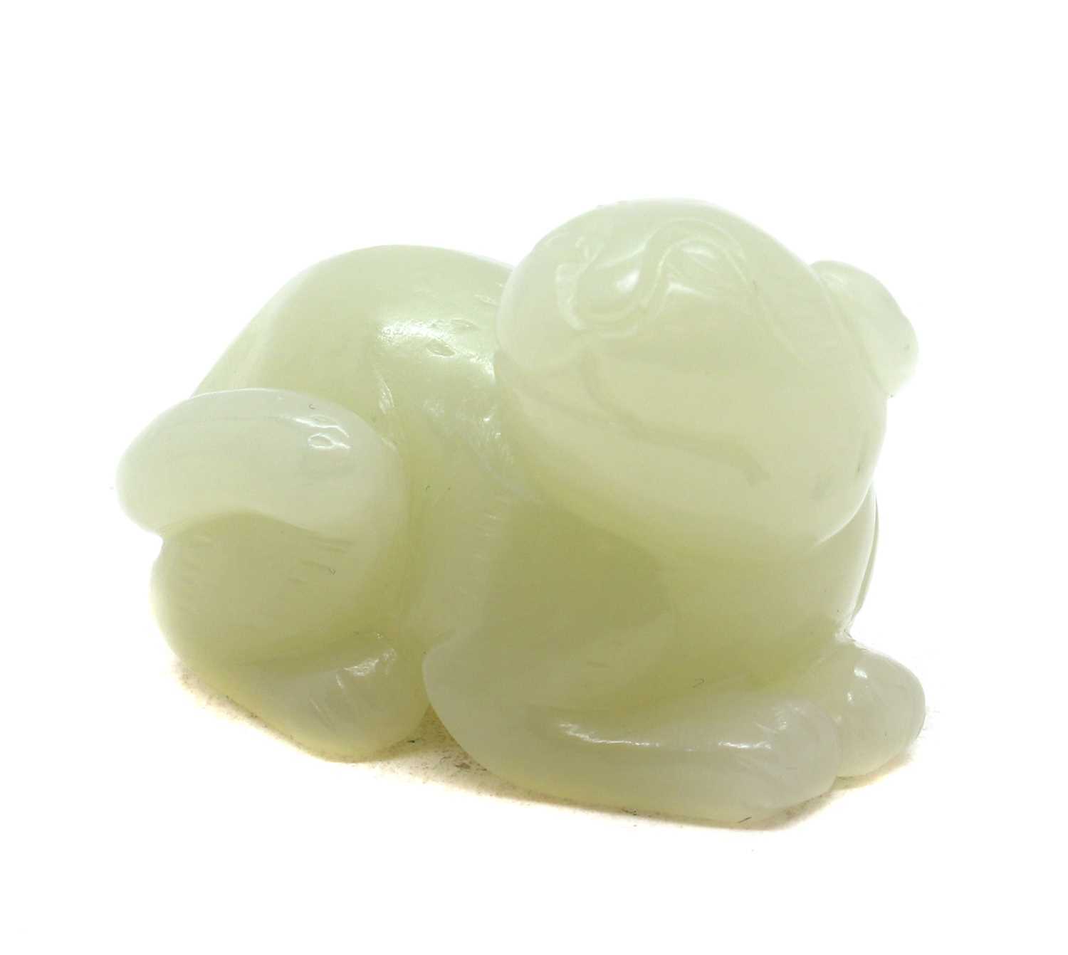 Lot 138 - A Chinese jade carving