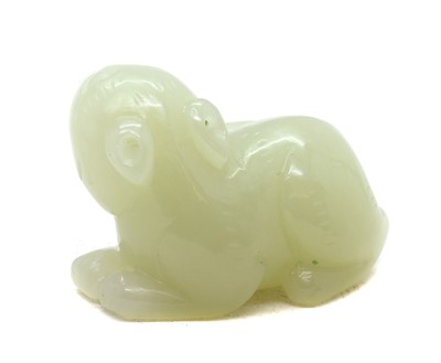 Lot 138 - A Chinese jade carving