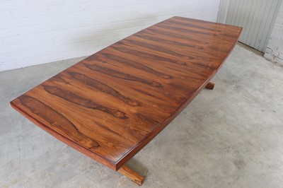 Lot 184 - An Archie Shine rosewood dining suite
