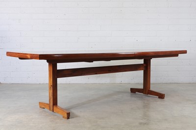 Lot 184 - An Archie Shine rosewood dining suite
