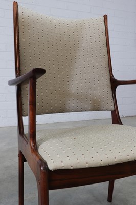 Lot 184 - An Archie Shine rosewood dining suite
