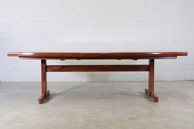 Lot 184 - An Archie Shine rosewood dining suite