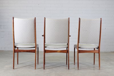 Lot 184 - An Archie Shine rosewood dining suite