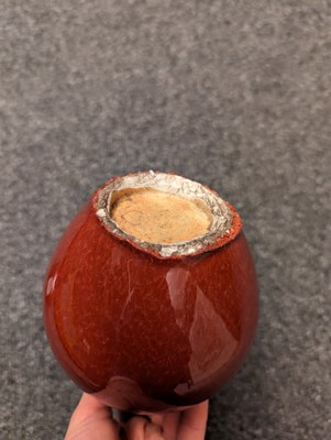 Lot 171 - Two Chinese flambé vases