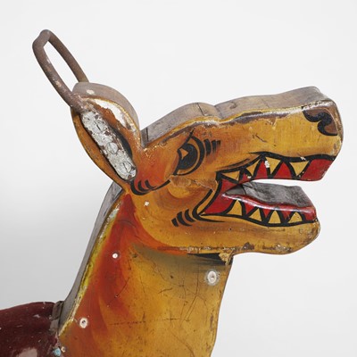 Lot 174 - A fairground carousel deer