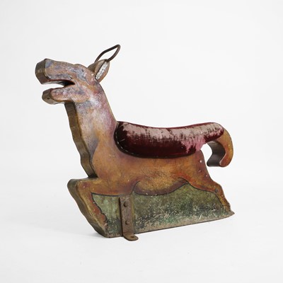 Lot 174 - A fairground carousel deer