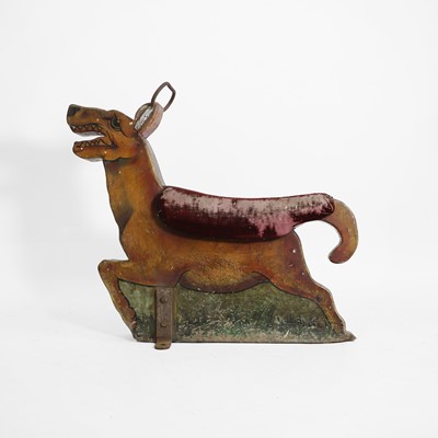 Lot 174 - A fairground carousel deer