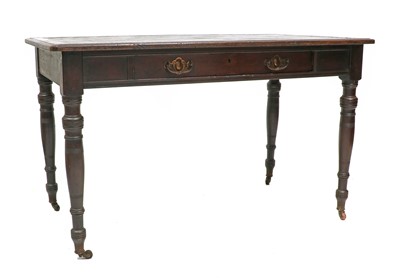 Lot 464 - A mahogany writing table