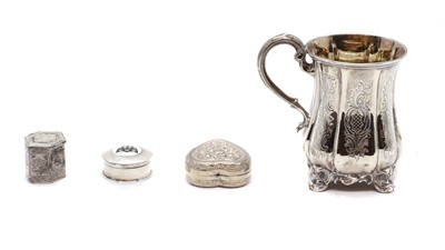 Lot 8 - A Victorian silver Christening mug