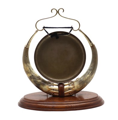 Lot 341 - A dinner gong