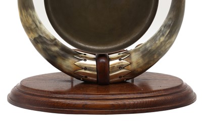 Lot 341 - A dinner gong