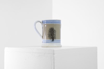 Lot 72 - A Mochaware pint mug