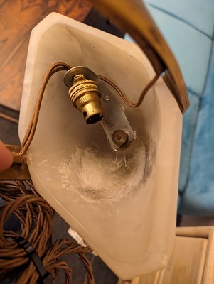 Lot 162 - An Art Deco table lamp