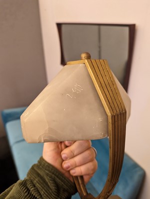 Lot 162 - An Art Deco table lamp