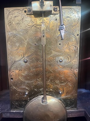 Lot 34 - A George III mahogany cased bracket clock