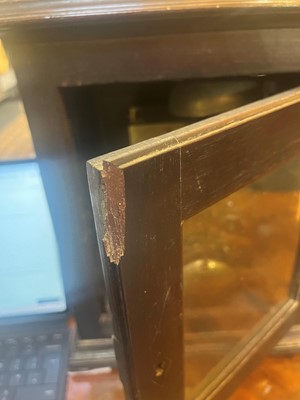 Lot 34 - A George III mahogany cased bracket clock