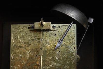 Lot 34 - A George III mahogany cased bracket clock