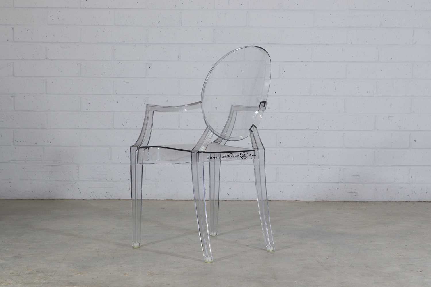 Lot 75 - A signed 'Ghost' chair