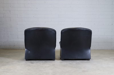 Lot 70 - A pair of Italian lounge chairs