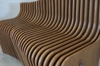 Lot 273 - A 'Parametric' bench