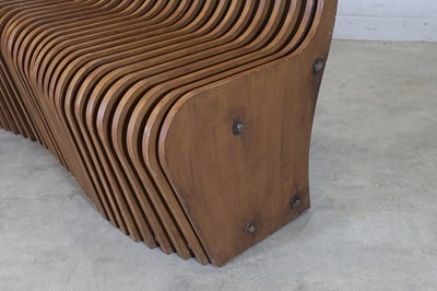 Lot 273 - A 'Parametric' bench