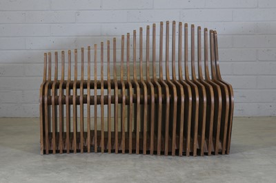 Lot 273 - A 'Parametric' bench