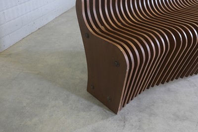 Lot 273 - A 'Parametric' bench