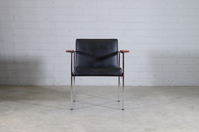 Lot 183 - A teak 'Paddle' armchair