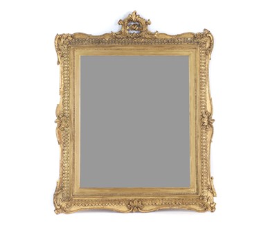 Lot 347 - A giltwood Northern European mirror