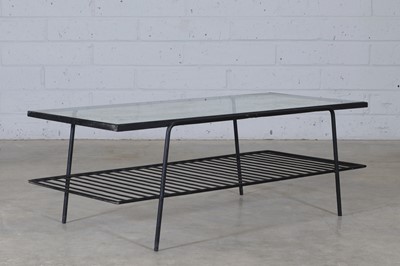 Lot 225 - A Brazilian wrought-steel coffee table