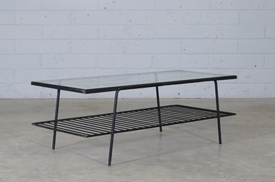 Lot 225 - A Brazilian wrought-steel coffee table