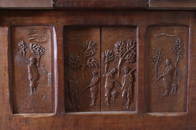 Lot 106 - An Arts and Crafts oak chest