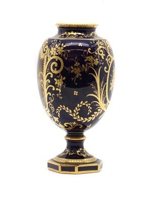 Lot 80 - A German porcelain vase