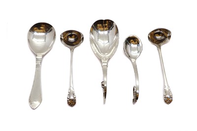 Lot 6 - A collection of Georg Jenson silver flatware