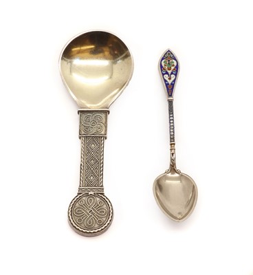Lot 4 - A Norwegian silver spoon